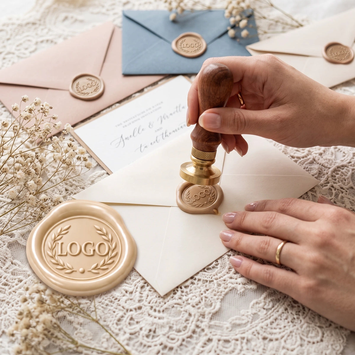 Custom Logo Wax Seal Stamp