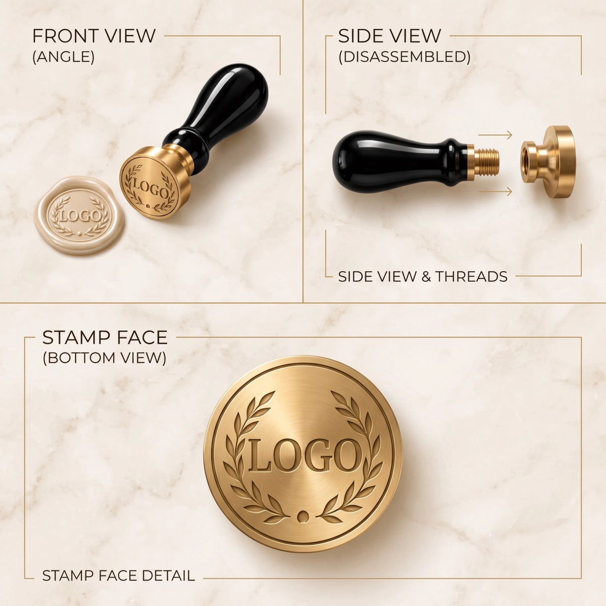 Custom Logo Wax Seal Stamp