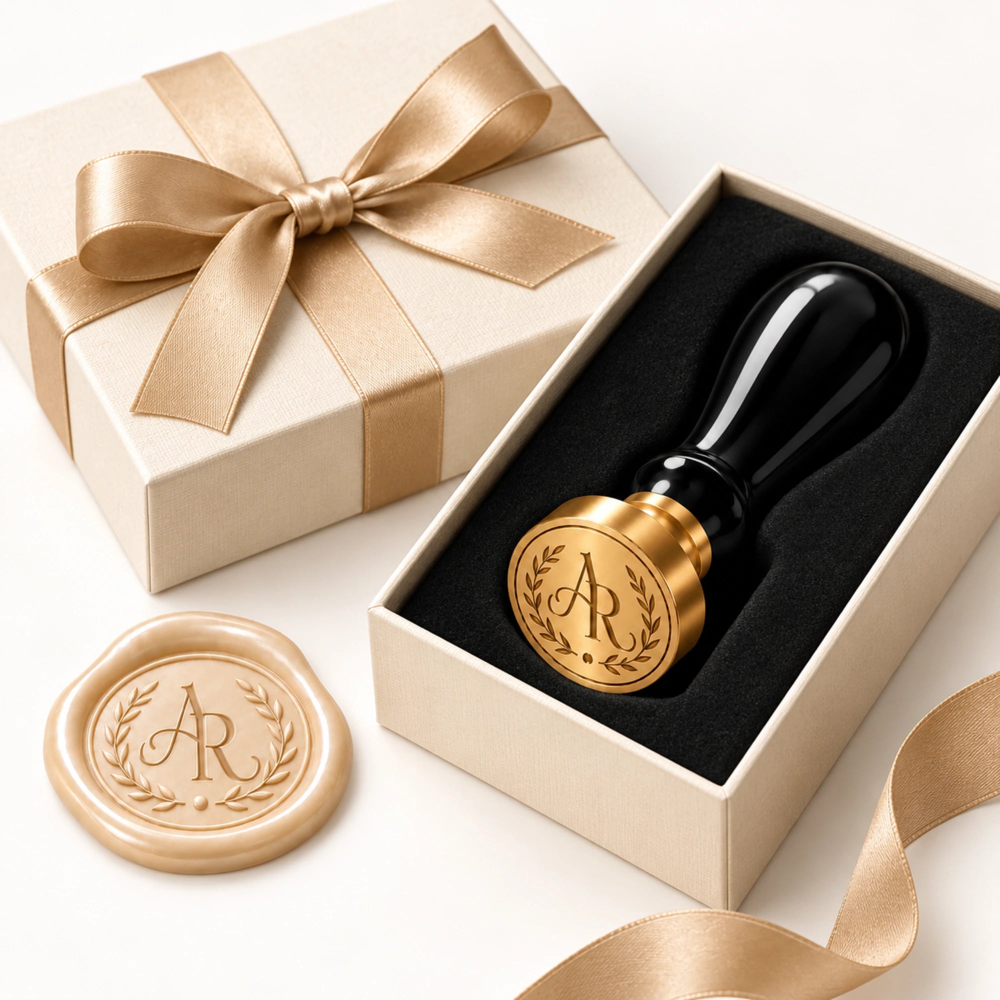 Custom Monogram Wax Seal Stamp