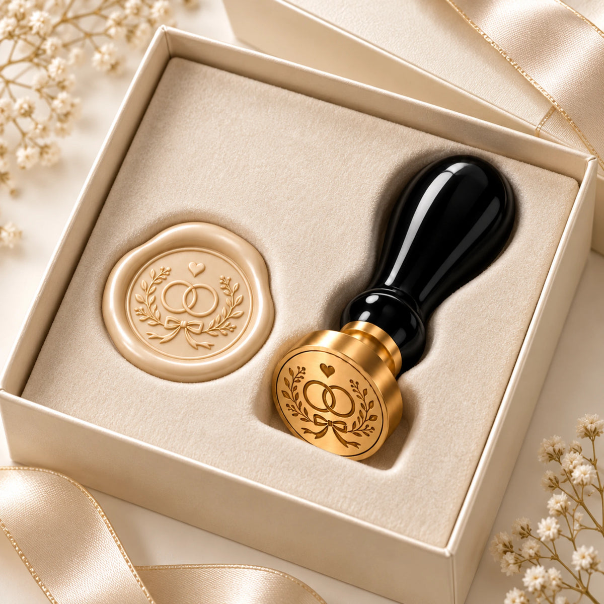 Custom Wedding Wax Seal Stamp