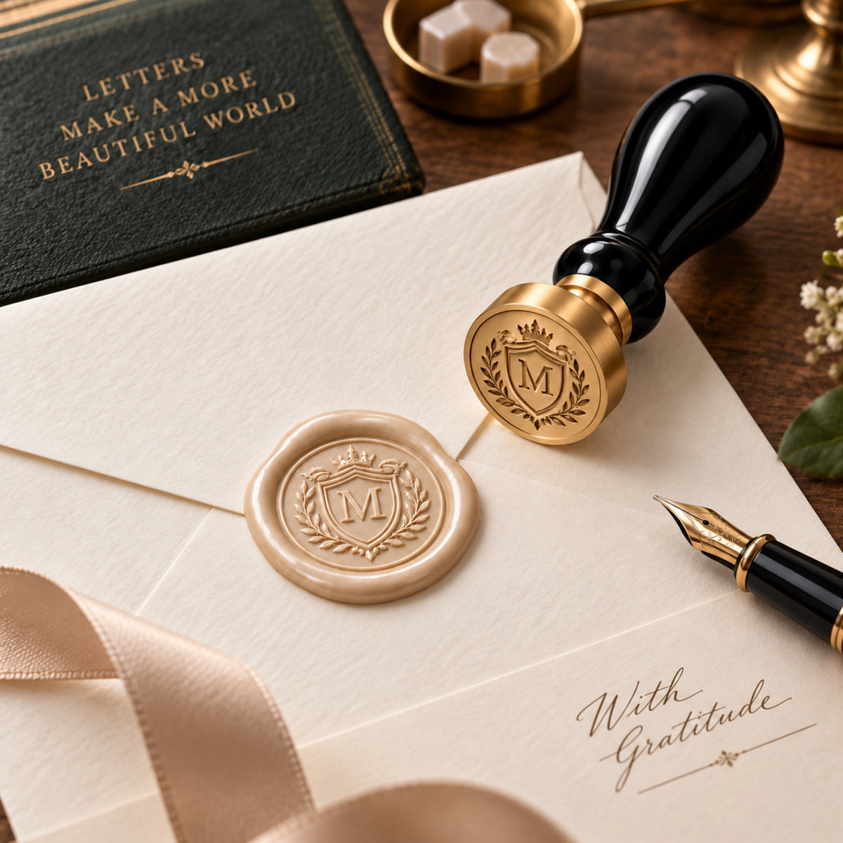 Custom Family Crest Wax Seal Stamp