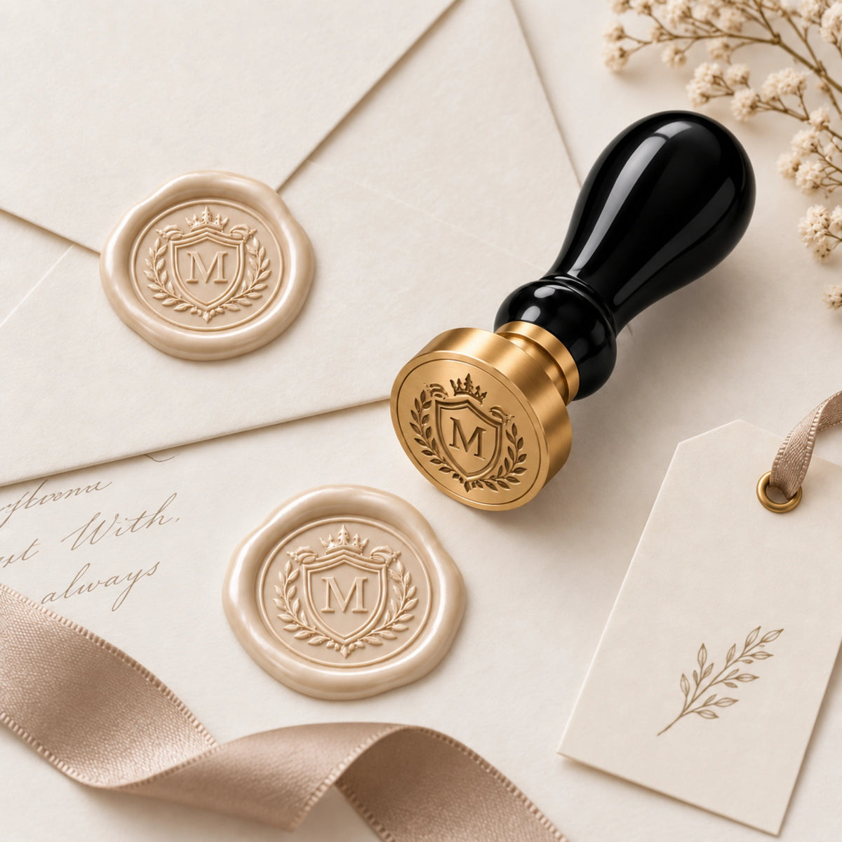 Custom Family Crest Wax Seal Stamp
