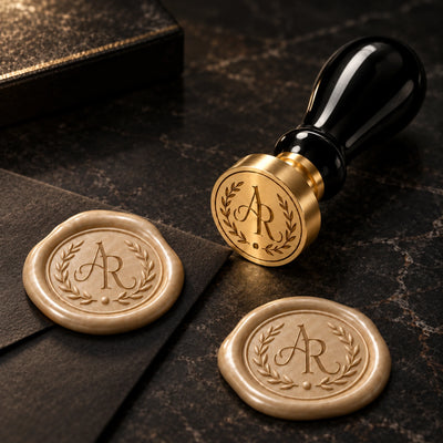 Custom Monogram Wax Seal Stamp