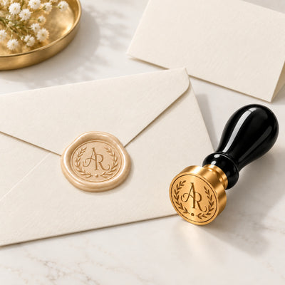 Custom Monogram Wax Seal Stamp