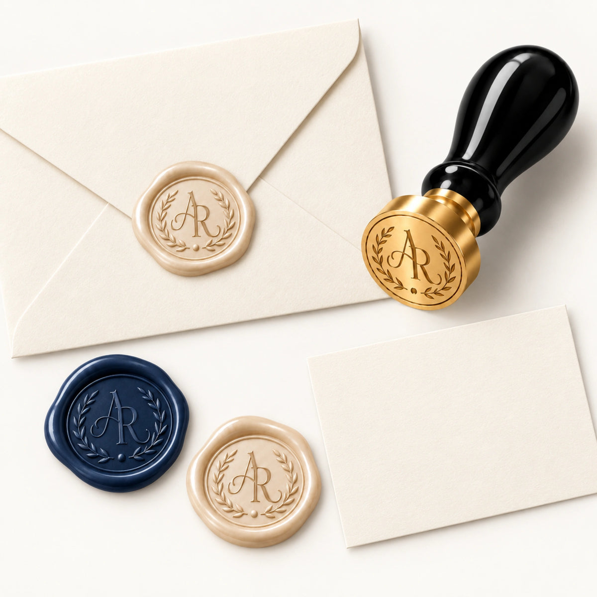 Custom Monogram Wax Seal Stamp