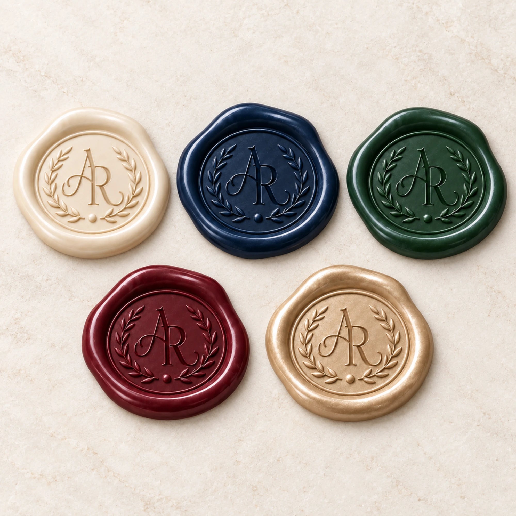 Custom Monogram Wax Seal Stamp